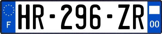 HR-296-ZR