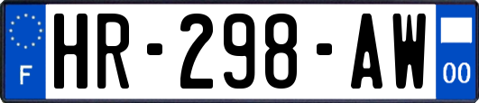 HR-298-AW