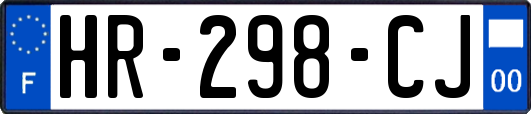 HR-298-CJ