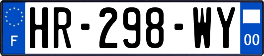 HR-298-WY