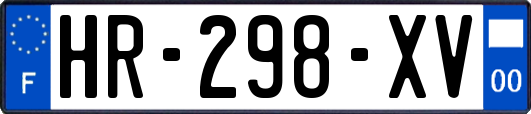 HR-298-XV