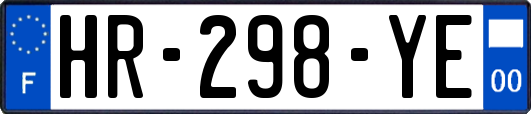 HR-298-YE