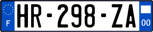 HR-298-ZA