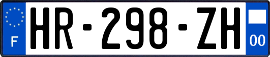 HR-298-ZH