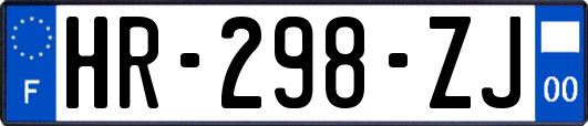 HR-298-ZJ