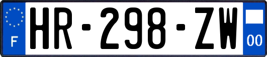 HR-298-ZW