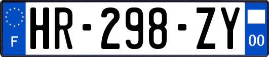 HR-298-ZY