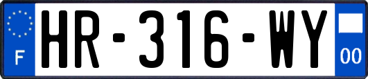 HR-316-WY