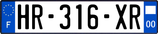 HR-316-XR