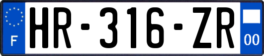 HR-316-ZR