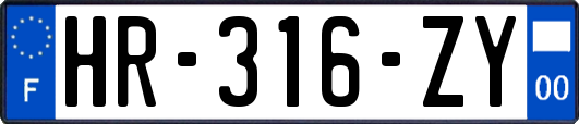 HR-316-ZY
