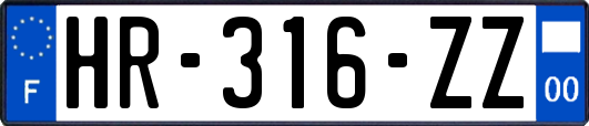 HR-316-ZZ
