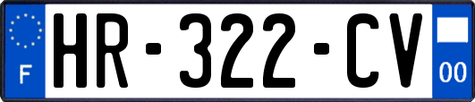 HR-322-CV