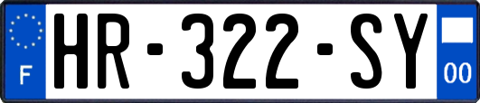 HR-322-SY