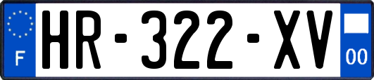 HR-322-XV