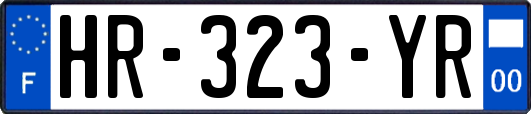 HR-323-YR
