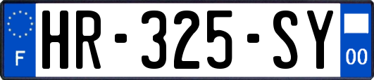 HR-325-SY