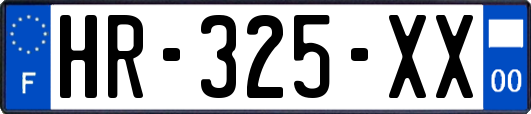 HR-325-XX