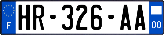 HR-326-AA