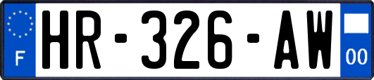 HR-326-AW