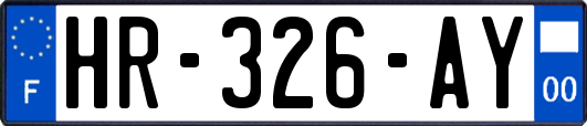 HR-326-AY