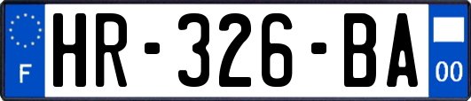 HR-326-BA