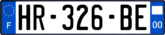 HR-326-BE