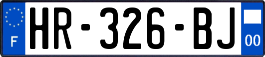 HR-326-BJ