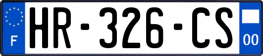 HR-326-CS