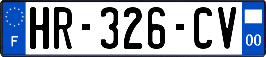 HR-326-CV