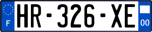 HR-326-XE