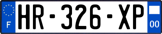 HR-326-XP