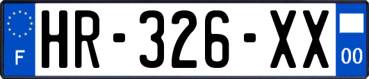 HR-326-XX