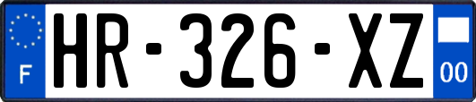HR-326-XZ