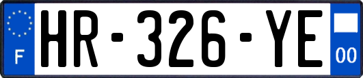 HR-326-YE