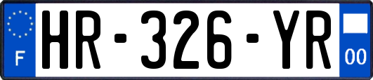 HR-326-YR