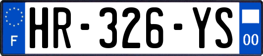 HR-326-YS