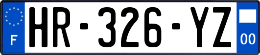 HR-326-YZ
