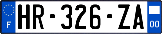 HR-326-ZA