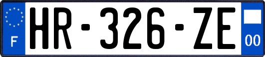 HR-326-ZE