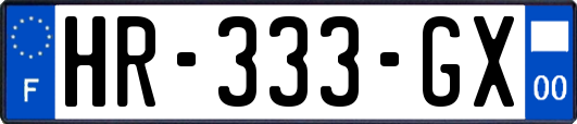 HR-333-GX