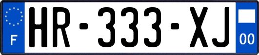 HR-333-XJ