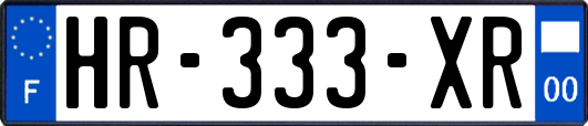 HR-333-XR
