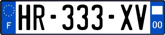 HR-333-XV