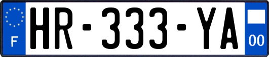 HR-333-YA
