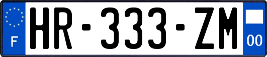 HR-333-ZM