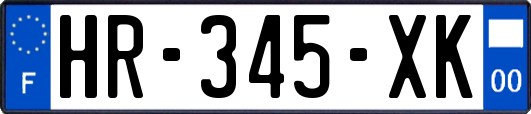 HR-345-XK