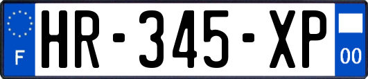HR-345-XP