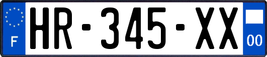 HR-345-XX
