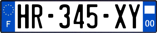 HR-345-XY